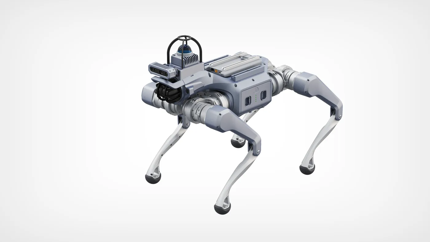 Unitree A2-W Pro cuadrupedo con LiDAR